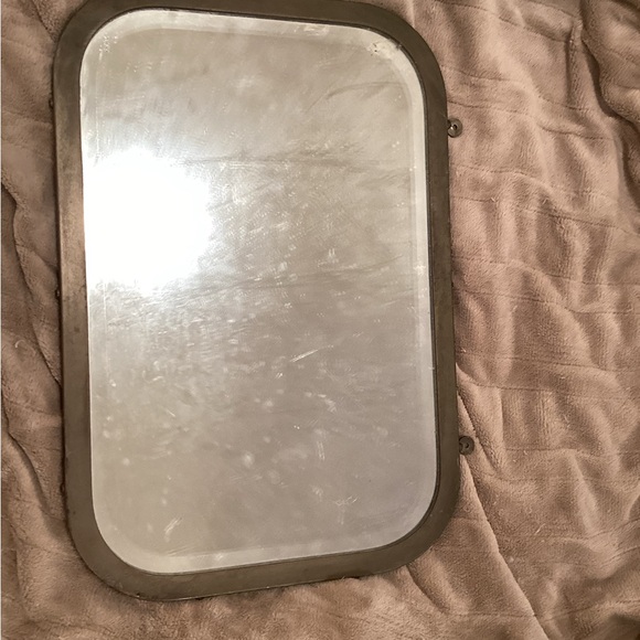 Antique Brasscrafters Framed Mirror circa 1905 Barbers Mirror M OFFERS - Picture 2 of 11